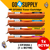 Compatible Set HP 350 CF350A CF351A CF352A CF353A Toner Cartridge Used for HP Laserjet Pro M176/m176fn/M177/177FW Printer