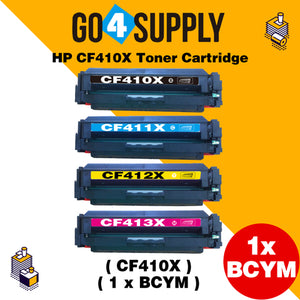 Compatible Set Combo HP 410X CF410X CF411X CF412X CF413X Toner Cartridge Used for Color LaserJet Pro M452dw/452dn/452nw, Color LaserJet Pro MFPM477fnw/M477fdn/M477fdw, Color LaserJet Pro MFP M377dw Printers