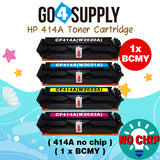 Compatible HP Cyan W2021A CF414A (NO CHIP) Toner Cartridge Used for Color LaserJet Pro M454dn/M454dw; MFP M479dw/M479fdn/M479fdw/M454nw; Enterprise M455dn/ MFP M480f/ MFP M480f; Color LaserJet Managed E45028