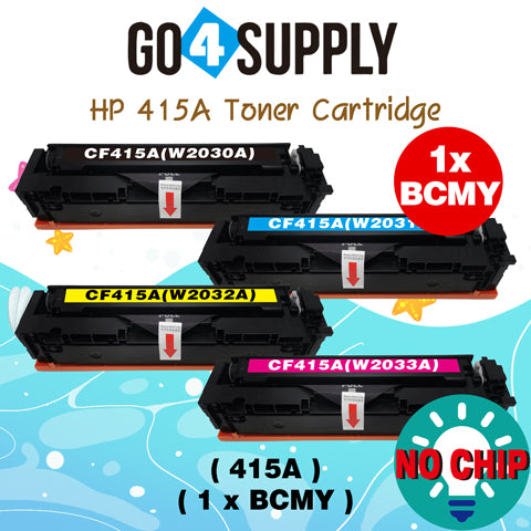 Compatible HP Magenta W2033A CF415A (NO CHIP) Toner Cartridge Used for Color LaserJet Pro M454dn/M454dw; MFP M479dw/M479fdn/M479fdw/M454nw; Enterprise M455dn/MFP M480f; Color LaserJet Managed E45028