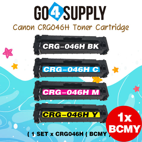 Compatible (High-Yield) Yellow CANON CRG046H Toner Cartridge Used for Color imageCLASS LBP654Cdw/MF735Cdw/MF731Cdw/MF733Cdw, Color i-SENSYS LBP654Cx/653Cdw/MF732Cdw/734Cdw/735Cx; Satera MF731Cdw/LBP654C/LBP652C/LBP651C/MF735Cdw/MF733Cdw
