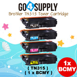Compatible Combo Set Brother TN-315 TN315 (BCMY) Toner Cartridge Used for Brother HL-4140CN HL-4150CDN HL-4570CDWT HL-4570CDW MFC-9460CDN MFC-9560CDW DCP-9055CDN DCP-9270CDN Printers