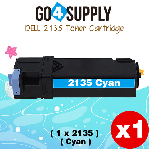 Compatible Dell 2135 330-1389 Black Toner Cartridge Replacement for 2135CN 2130CN Printer