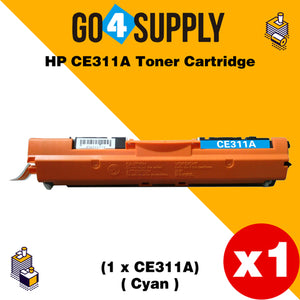 Compatible Cyan HP 311 CE311A 311A Toner Cartridge Used for HP  Laserjet Pro CP1020/ 1021/ 1022/ 1023/ 1025; CP 1026/ 1027/ 1028nw; 100 M175a/b/c/nw/p/q/R; 200 color MFP M275nw/s/t/u Printer