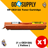 Compatible Yellow HP 312 CE312A 312A Toner Cartridge Used for HP  Laserjet Pro CP1020/ 1021/ 1022/ 1023/ 1025; CP 1026/ 1027/ 1028nw; 100 M175a/b/c/nw/p/q/R; 200 color MFP M275nw/s/t/u Printer