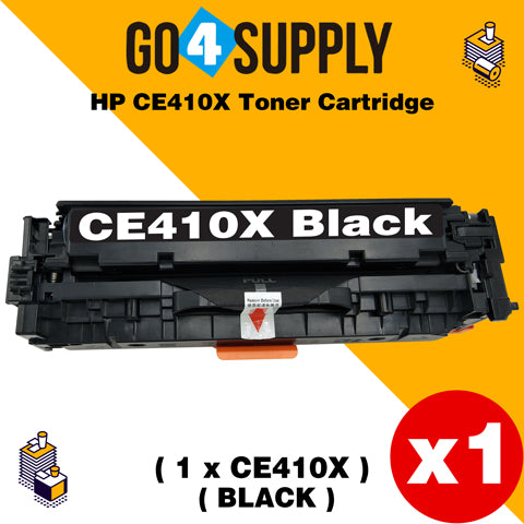 Compatible Black HP 410 CE410X 410X Toner Cartridge Used for HP Laserjet Enterprise 300 color M351/ MFP M375nw; 400 color M451nw/M451dn/M451dw/ MFP M475dn/M475dw Printer