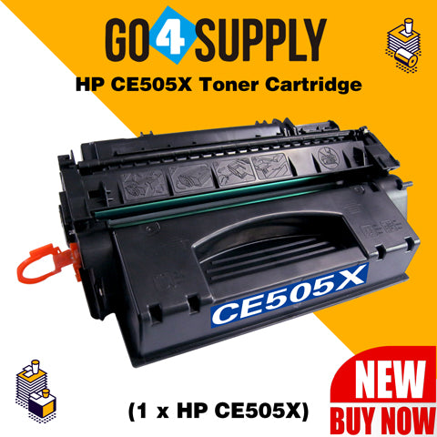 Compatible HP 05X 505X CE505X Toner Cartridge Replacement for HP P2050/2055d/2055n/2055x