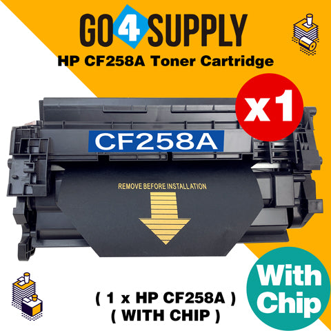Compatible (WITH CHIP) HP 258A CF258A 58A Toner Cartridge Used for HP LaserJet Pro M404n/M404dn/M404dw; MFP M428dw/M428fdn/M428fdw Printer