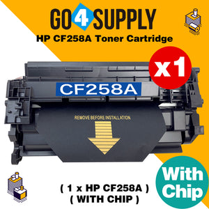Compatible (WITH CHIP) HP 258A CF258A 58A Toner Cartridge Used for HP LaserJet Pro M404n/M404dn/M404dw; MFP M428dw/M428fdn/M428fdw Printer