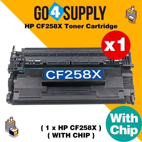 Compatible (WITH CHIP) HP 258X CF258X 58X Toner Cartridge Used for HP LaserJet Pro M404n/M404dn/M404dw; MFP M428dw/M428fdn/M428fdw Printer