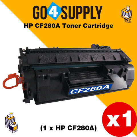 Compatible HP 80A 280A CF280A Toner Cartridge Replacement for HP LaserJet Pro 400 M401a/d/n/dn/dw, Pro 400 M425dn/dw