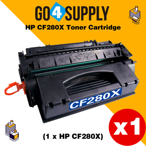 Compatible HP 80X 280X CF280X Toner Cartridge Replacement for HP LaserJet Pro 400 M401a/d/n/dn/dw, Pro 400 M425dn/dw