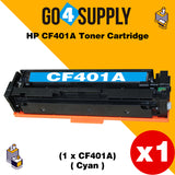 Compatible Cyan HP 201A CF401A Toner Cartridge Used for HP Color LaserJet Pro M252dn/252n; Color LaserJet Pro MFP M277dw/277n; Color LaserJet Pro MFP M274n Printers