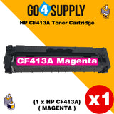 Compatible Magenta HP 413A CF413A Toner Cartridge Used for Color LaserJet Pro M452dw/452dn/452nw, Color LaserJet Pro MFPM477fnw/M477fdn/M477fdw, Color LaserJet Pro MFP M377dw Printers