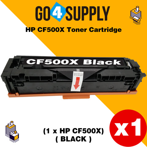 Compatible Cyan HP 501x CF500x 202x Toner Cartridge Used for HP Color LaserJet Pro M254/M254dw/254nw; MFP M281cdw/281fdn/281fdw/280/280nw Printer