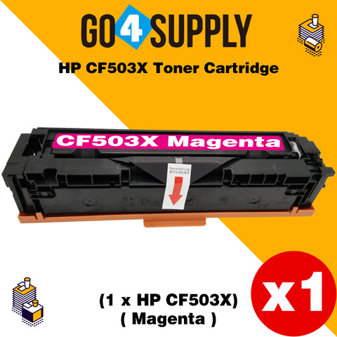 Compatible Cyan HP 501x CF500x 202x Toner Cartridge Used for HP Color LaserJet Pro M254/M254dw/254nw; MFP M281cdw/281fdn/281fdw/280/280nw Printer