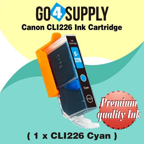 Compatible Included Grey Combo Canon 225/226 PGI225xl CLI226xl PGI-225xl CLI-226xl Ink Cartridge Used for Canon PIXMA MG7720, PIXMA TS8020/9020 Printers