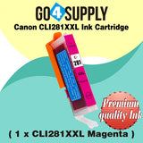 Compatible Magenta Canon CLI281 CLI281XXL CLI-281XXL Ink Cartridge CLI281XL CLI-281XL Used for PIXMA TS702/TR7520/TR8520/TR8620/TS6120/TS6220/TS6320/TS8120/TS8220/TS8320/TS9120/TS9520/TS9521C Printers