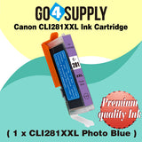 Compatible Photo Blue Canon CLI281 CLI281XXL CLI-281XXL Ink Cartridge CLI281XL CLI-281XL Used for PIXMA TS8120/TS8220/TS8320/TS9120 Printers