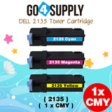 Compatible Dell 2135 330-1392 Magenta Toner Cartridge Replacement for 2135 2130 Printer