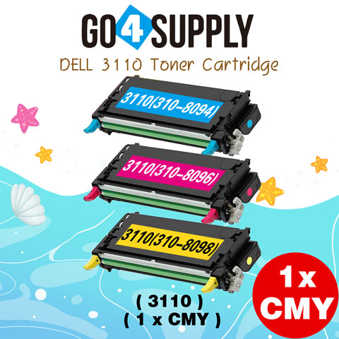 Compatible Dell 3110CN 3115CN 3110 3115 310-8098 Yellow Toner Cartridge Used for DELL 3115 3115cn 3110cn Printers