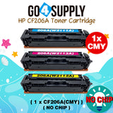 Compatible HP Magenta (NO CHIP) CF206A W2113A 206A Toner Cartridge Replacement for HP Color LaserJet Pro MFP M283fdw/M283fdn; M255dw/M255nw