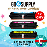 Compatible HP Yellow W2022A CF414A (NO CHIP) Toner Cartridge Used for Color LaserJet Pro M454dn/M454dw; MFP M479dw/M479fdn/M479fdw/M454nw; Enterprise M455dn/ MFP M480f/ MFP M480f; Color LaserJet Managed E45028