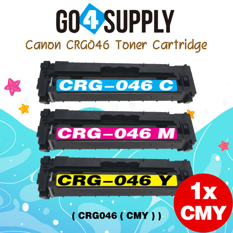 Compatible (Standard-Yield) Cyan CANON CRG046 CRG-046 Toner Cartridge Used for Color imageCLASS LBP654Cdw/MF735Cdw/MF731Cdw/MF733Cdw; Color i-SENSYS LBP654Cx/653Cdw/MF732Cdw/734Cdw/735Cx; Satera MF731Cdw/LBP654C/LBP652C/LBP651C/MF735Cdw/MF733Cdw
