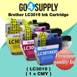 Compatible 3-Color Combo Brother 3019 LC3019XXL LC-3019XXL Ink Cartridge Used for Brother MFC-J5330DW/ MFC-J6530DW/ MFC-J6730DW/ MFC-J6930DW Printer