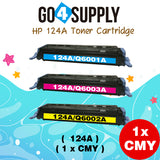 Compatible HP 124A Q6003A Q6000A Magenta Toner Cartridge to use for Color Laser Jet 1600 2600n 2605dn 2605dtn CM1015mfp CM1017mfp Printers