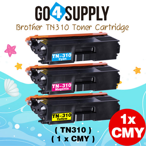 Compatible Brother Cyan TN-310 TN310 Toner Cartridge Used for Brother HL-4140CN HL-4150CDN HL-4570CDWT HL-4570CDW Printers