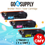 Compatible Brother Yellow TN331 TN-331 Toner Cartridge Used for HL8250CDN/L8350CDW/L8400CDN/L8600CDW/L8850CDW