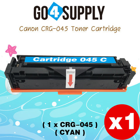 Compatible CANON Cyan CRG-045 CRG045 Toner Cartridge Used for Canon Color imageCLASS MF634Cdw/LBP612Cdw/MF632Cdw; i-SENSYS MF631Cn/633Cdw/635Cx/LBP611Cn/613Cdw