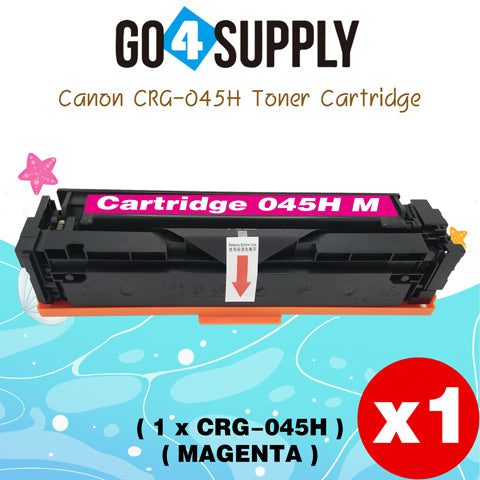 Compatible (High-Yield Page) CANON Yellow CRG-045H CRG045H Toner Cartridge Used for Canon Color imageCLASS MF634Cdw/LBP612Cdw/MF632Cdw; i-SENSYS MF631Cn/633Cdw/635Cx/LBP611Cn/613Cdw