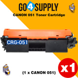 Compatible (Toner + Drum) Canon CRG051 CRG-051 Cartridge 051 Black Toner Cartridge (2168C001) with Drum Unit (2170C001) Used for Canon ImageCLASS LBP162dw MF264dw MF267dw MF269dw Printer