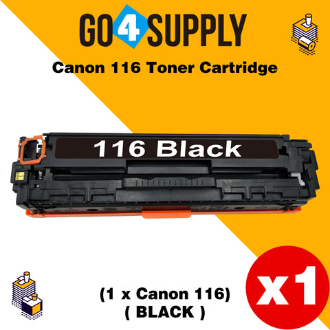 Compatible Set Combo Canon 116 CRG-116 CRG116 Toner Cartridge Used for Canon i-SENSYS LBP-7010C/7016C/7018C; LBP 5050/5050n/iC MF 8080cw; MF8010/8030/8040/8050cn; LBP 7110Cw/7100Cn; iC MF8280Cw/MF6680DN; MF8210/8230/8250Cn; MF628Cw/626Cn; MF623Cn/621Cn
