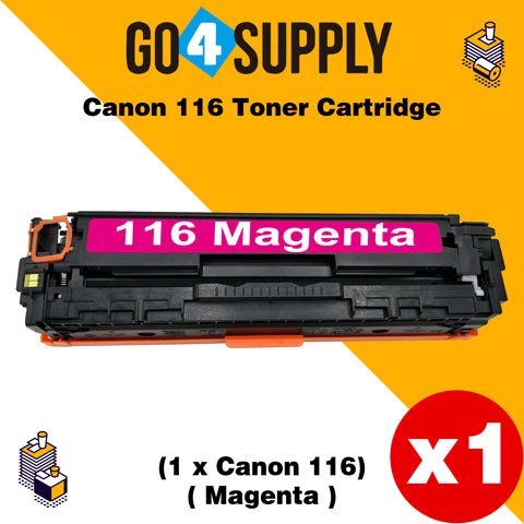 Compatible Set Combo Canon 116 CRG-116 CRG116 Toner Cartridge Used for Canon i-SENSYS LBP-7010C/7016C/7018C; LBP 5050/5050n/iC MF 8080cw; MF8010/8030/8040/8050cn; LBP 7110Cw/7100Cn; iC MF8280Cw/MF6680DN; MF8210/8230/8250Cn; MF628Cw/626Cn; MF623Cn/621Cn
