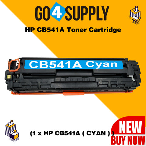 Compatible HP Cyan CB541A Toner Cartridge Used for HP Color laserJet  CP1213/ 1214/ 1215/ 1216/ 1217; CP1510/ 1513/ 1514/ 1515/ 1516n;  CP1517/ 1518/ 1519ni;  CP1210/1520/1525 Printer