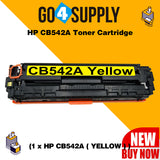 Compatible HP Yellow CB542A Toner Cartridge Used for HP Color laserJet CM1300MFP/ CM1312MFP Series/ CM1312cb /eb/wb/ci/ei/wi/nfi MFP Printer