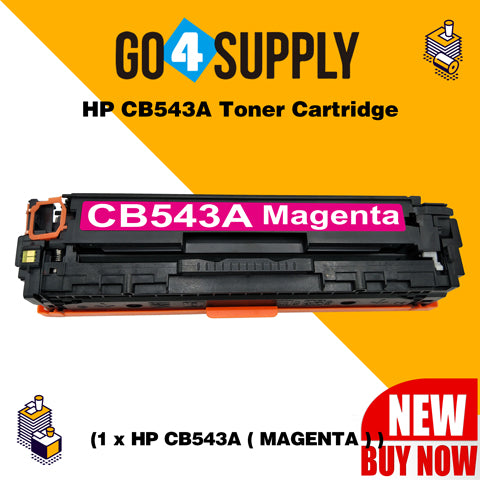 Compatible HP Magenta CB543A Toner Cartridge Used for HP Color laserJet CM1300MFP/ CM1312MFP Series/ CM1312cb /eb/wb/ci/ei/wi/nfi MFP Printer