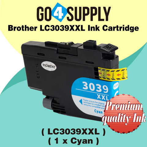 Compatible Cyan Brother 3039 LC3039XXL LC-3039XXL Ink Cartridge Used for Brother MFC-J5845DW/MFC-J5845DW XL/MFC-J5945DW/MFC-J6545DW/MFC-J6545DW XL/MFC-J6945DW Printer