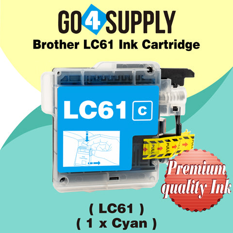 Compatible 3-Color Combo Brother 61xl LC61 LC61XL Ink Cartridge Used for MFC-250C/255CW/257CW/290C/295CN/490CW/495CW/615W/790CW/795CW/990CW/5490CN/5490CW/5890CN/5895CW/6490CW/6890CDW,MFC-J220/J265w/J270w/J410/J410w/J415W/J615W/J630W Printer