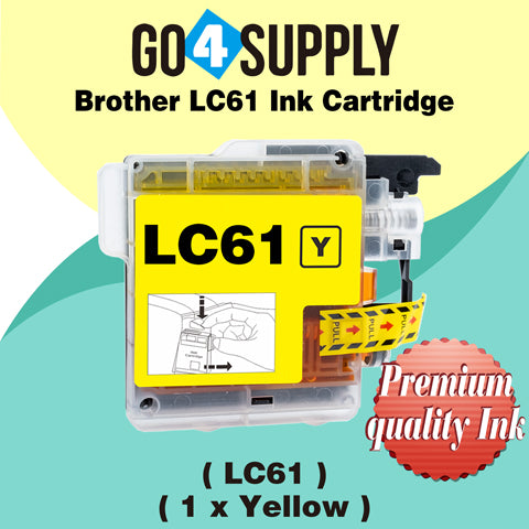 Compatible 3-Color Combo Brother 61xl LC61 LC61XL Ink Cartridge Used for MFC-250C/255CW/257CW/290C/295CN/490CW/495CW/615W/790CW/795CW/990CW/5490CN/5490CW/5890CN/5895CW/6490CW/6890CDW,MFC-J220/J265w/J270w/J410/J410w/J415W/J615W/J630W Printer