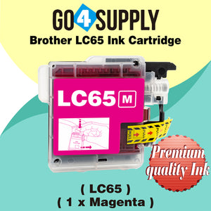 Compatible Magenta Brother LC65 Ink Cartridge Used for MFC-5890CN/5895CW/6490CW/6890CDW/J220/J265w/J270w/J410/J410w/J415W/J615W/J630W