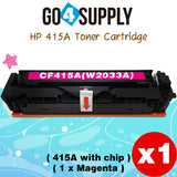 Compatible HP Cyan W2031A CF415A (WITH CHIP) Toner Cartridge Used for Color LaserJet Pro M454dn/M454dw; MFP M479dw/M479fdn/M479fdw/M454nw; Enterprise M455dn/MFP M480f; Color LaserJet Managed E45028