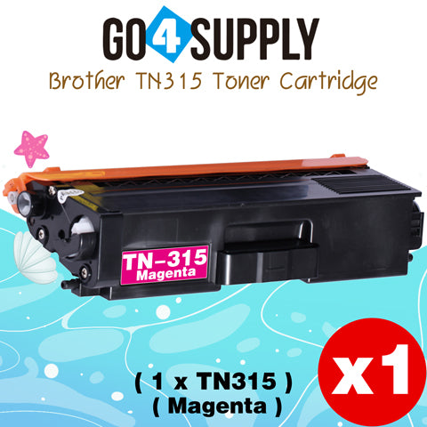 Compatible Brother Magenta TN-315 TN315 Toner Cartridge Used for Brother HL-4140CN HL-4150CDN HL-4570CDWT HL-4570CDW MFC-9460CDN MFC-9560CDW DCP-9055CDN DCP-9270CDN Printers