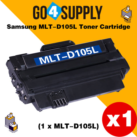 Compatible 105L D105L MLT-D105L Toner Cartridge Replacement for Samsung ML-1916K/ 1915K/ 1910K / 2525K/ 2580NK/ 2540/ 2525/ 2525W, SCX-4600/ 4623F, SF-650/ 650P, CF-650/ 650F,  SCX-4610K/ 4605K/ 1600K/ 4623K/ 4623FK/ 4623FN