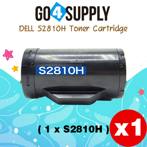 Compatible (6,000 Yield) Dell 2810 593-BBMF 47GMH Toner Cartridge Replacement for S2810dn H815dw S2815dn Printer