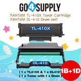 Compatible PANTUM Combo (TL-410X Toner+ DL-410 Drum) Replacement for P3010D P3010DW P3012D P3012DW P3300DN P3300DW P3302DN P3302DW M6700D M6700DW M6800FDW M6802FDW