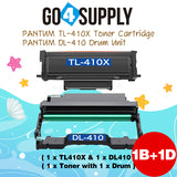 Compatible PANTUM Combo (TL-410X Toner+ DL-410 Drum) Replacement for M7100DN M7100DW M7102DN M7102DW M7200FD M7200FDN M7200FDW M7202FDN M7202FDW M7300FDN M7300FDW M7302FDN M7302FDW